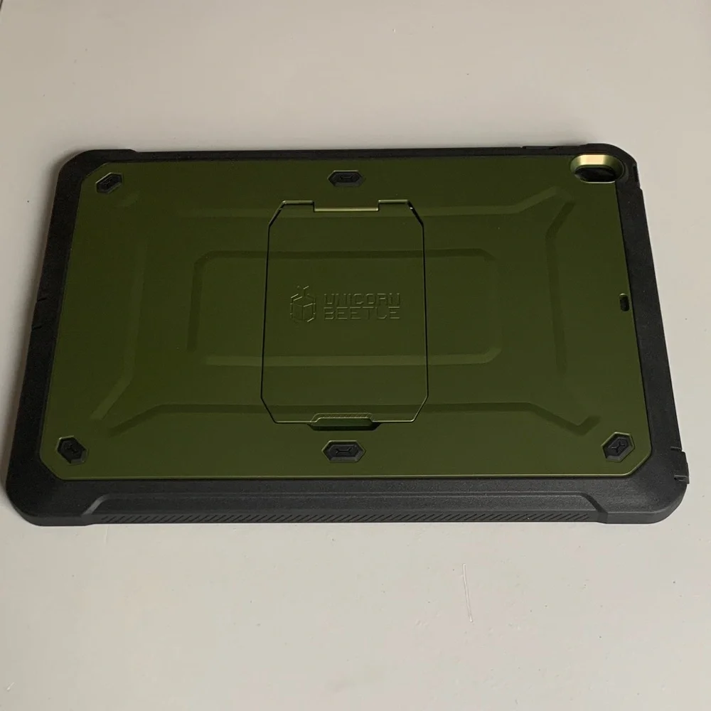 Green and Black Tablet Case